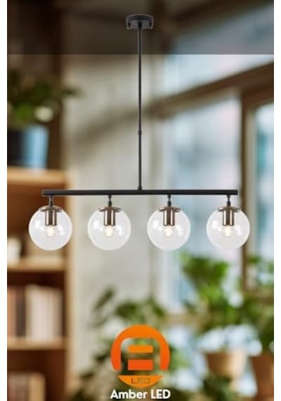 Siyah Tel Avize Sarkıt Lamba Endüstriyel Metal Pendant Light Yemek Masası Salon Mutfak Ve Yatak Odası Için Minimal Diğer