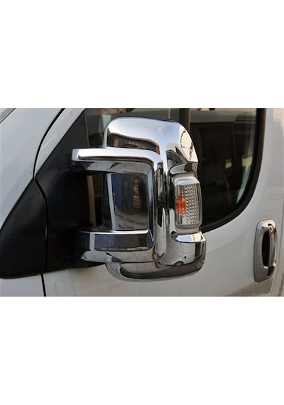 Peugeot Boxer Krom Ayna Kapağı 2006 Sonrası 2 Parça Abs  Krom