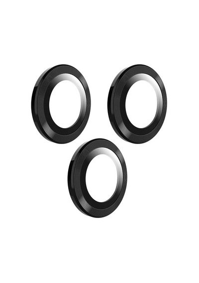 Go Des Apple Uyumlu iPhone 14 Pro Max Go Des Eagle Kamera Lens Koruyucu ZORE-273696 Siyah