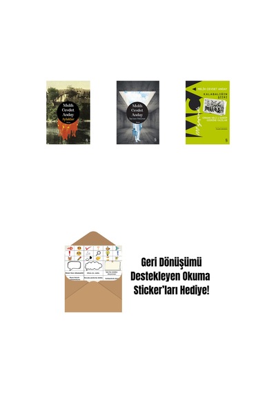 Aylaklar Ciltli + İsa Nın Güncesi Ciltli + Kalabalığın Şiiri + Okuma Sticker'ları
