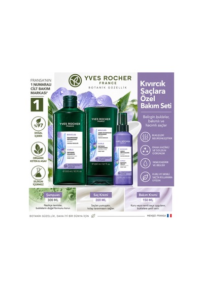 Yves Rocher Kıvırcık Saçlara Özel Bakım Seti-9916630