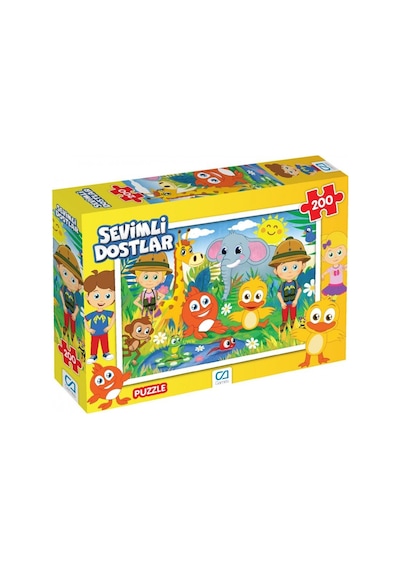 Sevimli Dostlar Puzzle 200 Parça