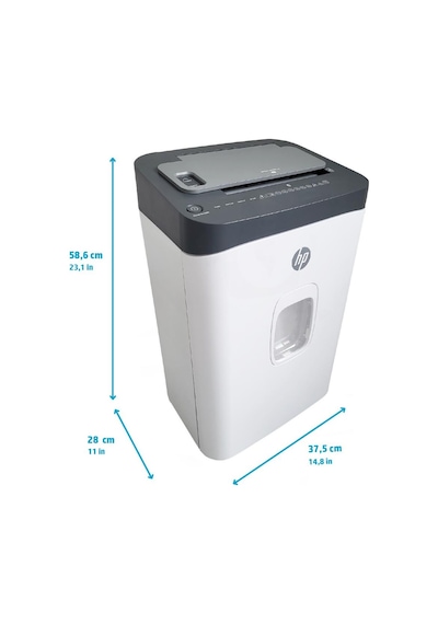 Hp Oneshred Auto 200cc Otomatik Beslemeli 200 Sayfa Evrak İmha Makinesi-p4-çapraz Kesim-4,3x12mm-28lt