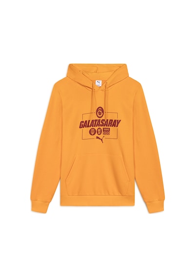 Gsstore Galatasaray Puma Culture Kapüşonlu Sweatshirt 78291806 Sarı