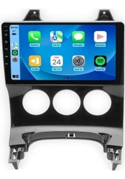 Peugeot 3008 / 5008 Manuel Klima 2009-2015 4gb Ram 64gb Hafıza 8 Çekirdek Carplay Kamera Android Multimedya 9"