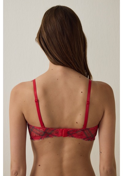 Penti Kırmızı Lotus Lace Sütyen