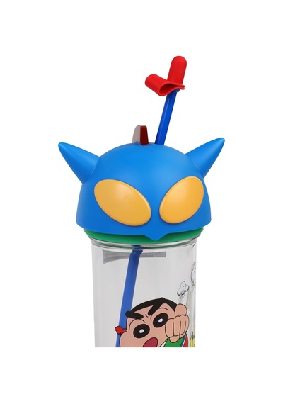 Vagonlife Crayon Shinchan Tritan Pipetli Matara 500 Ml - Mavistandart Mavi