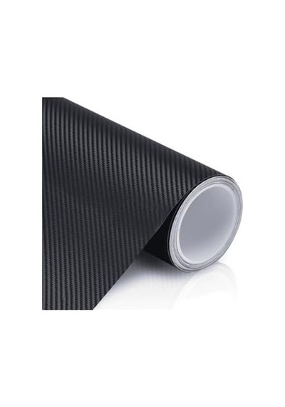 Tr Siyah Karbon Kaplama Folyosu 127 Cm X 30 Cm Tırtıklı 3 D