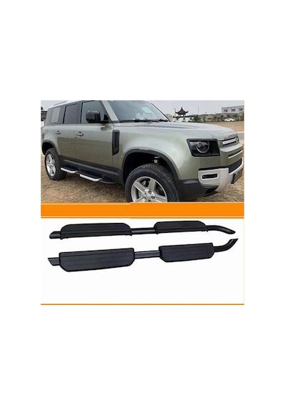 Land Rover Uyumlu Defender 2020 Sonrası Yan Basamak Oem Style 4 Kapı Parça