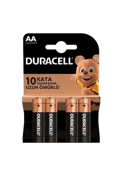 Duracell Alkalin Pil Aa 4&apos &apos Lü Paket