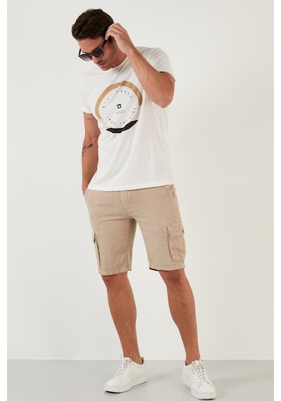 Exxe Erkek Short 630Jurışort Bej