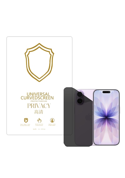Microcase Apple Uyumlu iPhone 17 İle Privacy Gizlilik Filtreli Hayalet Nano Ekran Koruyucu-ekm110
