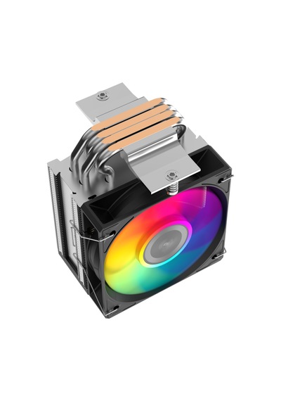 Sama X40l, Black, 1x100mm Argb Fan, Kule Tipi Hava Soğutma, 4 Adet Gelişmiş Kompozit Isı Borusu, Cpu Fan Amd Ve Int Tek Renk