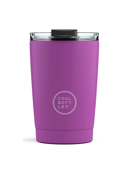 Cool Bottles Paslanmaz Çelik Termos Bardak 330 Ml Mor
