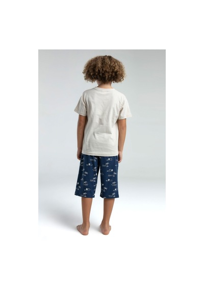 Rolypoly Erkek Çocuk Krem Kapri Takım 5274-47553 Krem