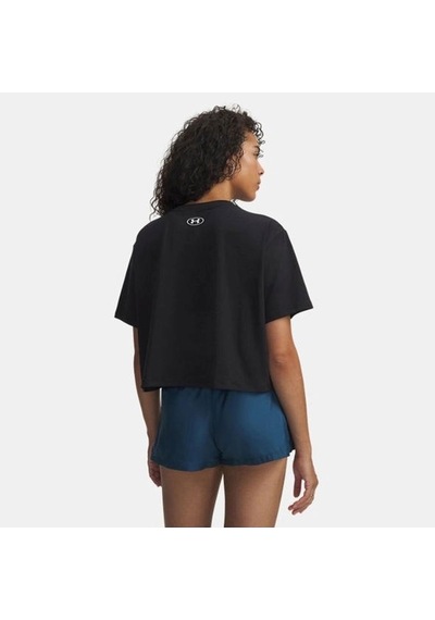 Under Armour Rival Boxy Solid Kadın Tişört C-und011064b30001 Siyah