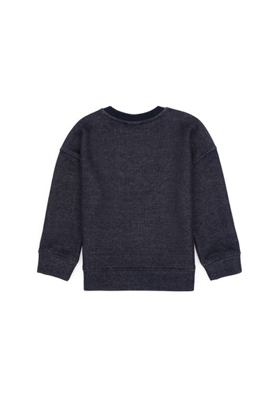 U.S. Polo Assn. Kız Çocuk Lacivert Bisiklet Yaka Sweatshirt 50314294-VR033