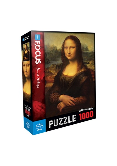 1000 Parça - Mona Lisa Blue Focus Games