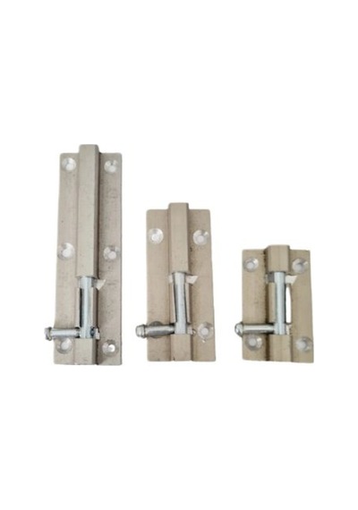Alüminyum 5 Cm Mavzer Sürgü 5 Cm / 5 Adet Gri