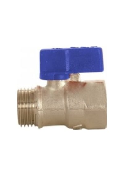 Eca 1/2 Mini Küresel Valf Mavi Volanlı 602122003