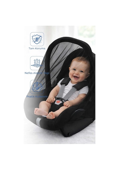 Babyjem Ana Kucağı Sinekliği Siyah