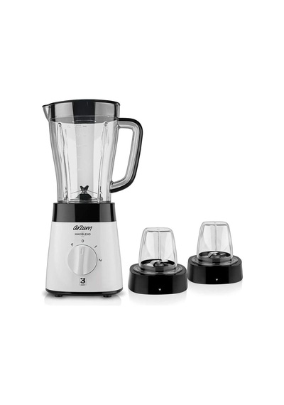 Ar1057 Maxiblend Sürahi Blender, 500w, 1.5l Hacim, Paslanmaz Çelik Bıçak, Beyaz Belirtilmemiş