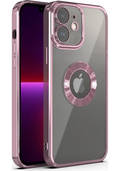 Apple Uyumlu iPhone 11 Kilif 5D Kamera Ve Lens Korumali Plating Logo Cut Case 558235732