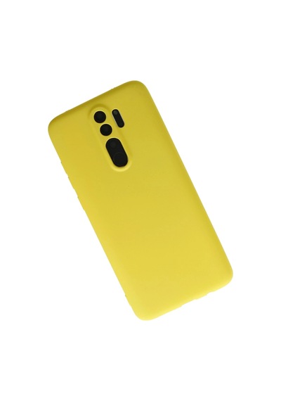 Gld-spt- Newface Xiaomi Redmi Note 8 Pro Kılıf First Silikon - Sarı
