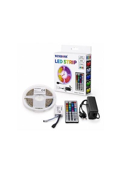 Rgb 5050 Smd Led Şerit 5m 54 Led/m Kumandalı Diğer