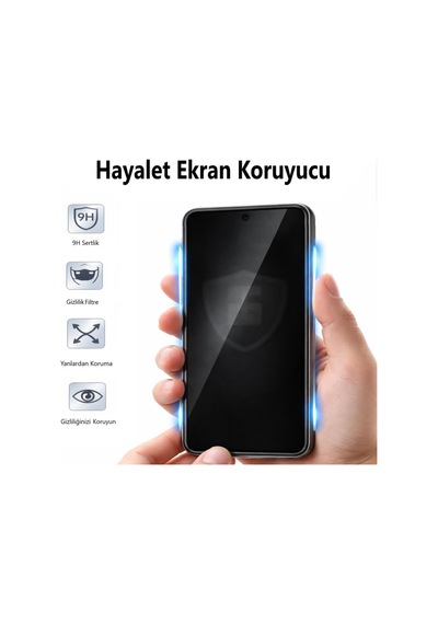 Apple Uyumlu iPhone 17e Hayalet Ekran Koruyucu 9h Nano Şeffaf