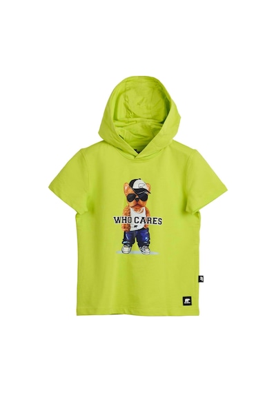 Bad Bear Mood Hoodie Çocuk Sweatshirt-3745 Sulphur Sarı