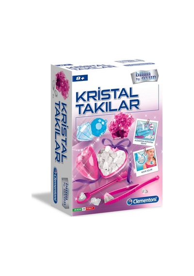 Clementoni Bilim ve Oyun Kristal Takılar Lisanslı Ürün