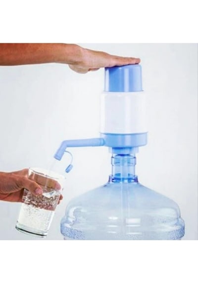 Damacana Su Pompası Damlatmaz Manuel Bpa Free Beyaz-mavi