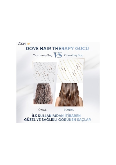 Dove Hair Therapy Hydration Spa Sülfatsız Saç Kremi 170 ML