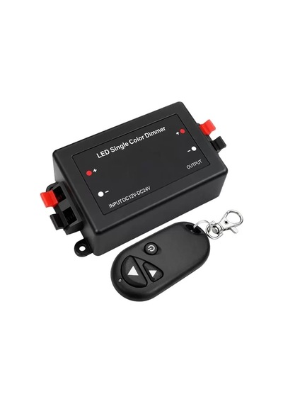 Hubrendy Sh Powermaster Pm-37844 Tek Renk Şerit Led Dimmer Kablosuz Rf Uzaktan Kumandalı Kontrol Cih