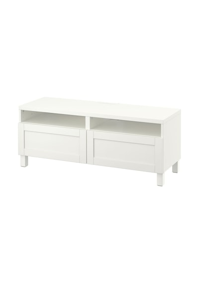 Tv Sehpası, Beyaz, 120x40x48 Cm, Hanvıken, Stubbarp Beyaz Tv Sehpası, Beyaz, 120x40x48 Cm, Hanvıken, Stubbarp Beyaz