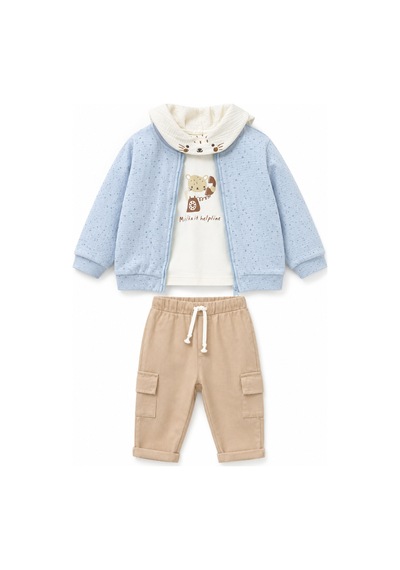 Babydoll 2li Takım Anna mavi