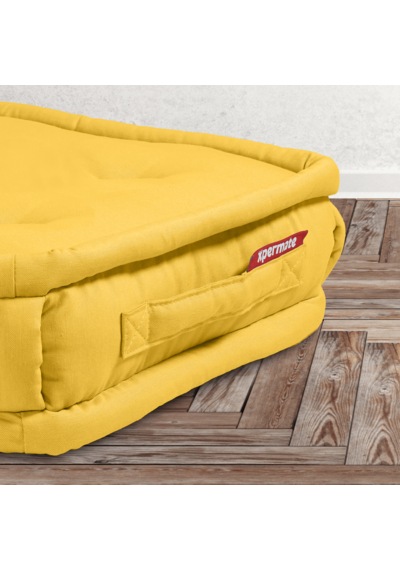 Xpermate Bisküvi Minder Petek Önü Fransız 55x55x14 Sarı