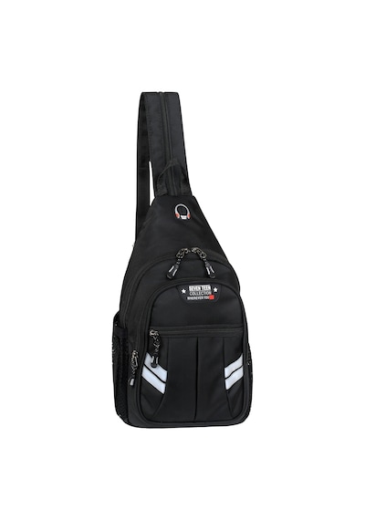 Seventeen 4901-su Geçirmez Dönüştürülebilir Çapraz Askılı Göğüs Ve Mini Sırt Çantası - Siyah Body Bag 341 Siyah