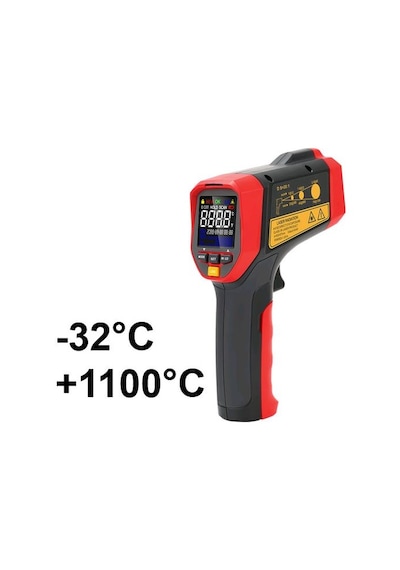 Unıt Ut302C+ Dijital Lazerli Termometre Isı Ölçer