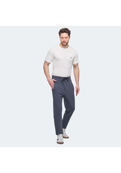 Slazenger JERRY NRM Erkek Cepli Koyu Gri Eşofman Altı