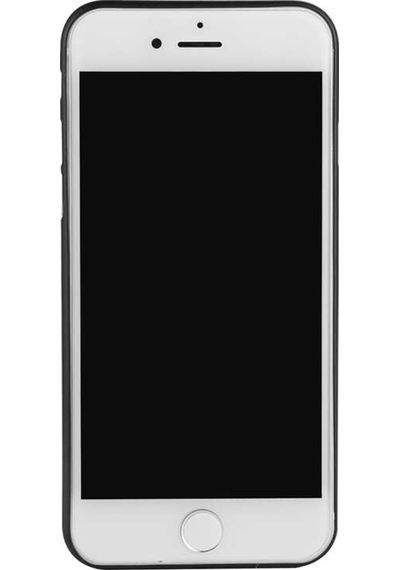 Apple Uyumlu iPhone 7 Kılıf Zore 1.Kalite Pp Silikon-Transparan Siyah