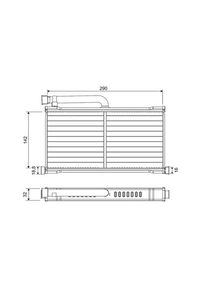 Audi A6 C5 Kalorifer Petegi 2.4 2002-2004 Valeo 811570