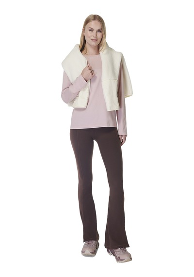 Sweaty Betty Sweaty Betty Super Soft Flare 32 Yoga Trou Kadın Kahverengi Pantolon 44050 Kahve