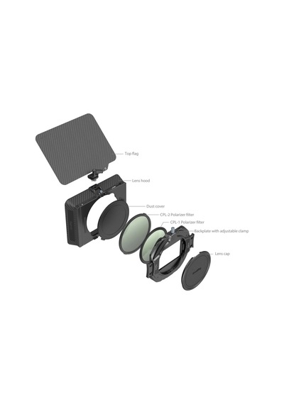 Smallrig 4411 Ayarlanabilir Kelepçeli Ve Vnd Kiti Mat Kutu