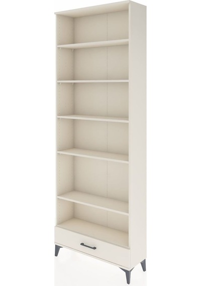Arges Dolap 6 Raflı Tek Çekmeceli 88x30x243 Aytaşı-aytaşı Aytaşı