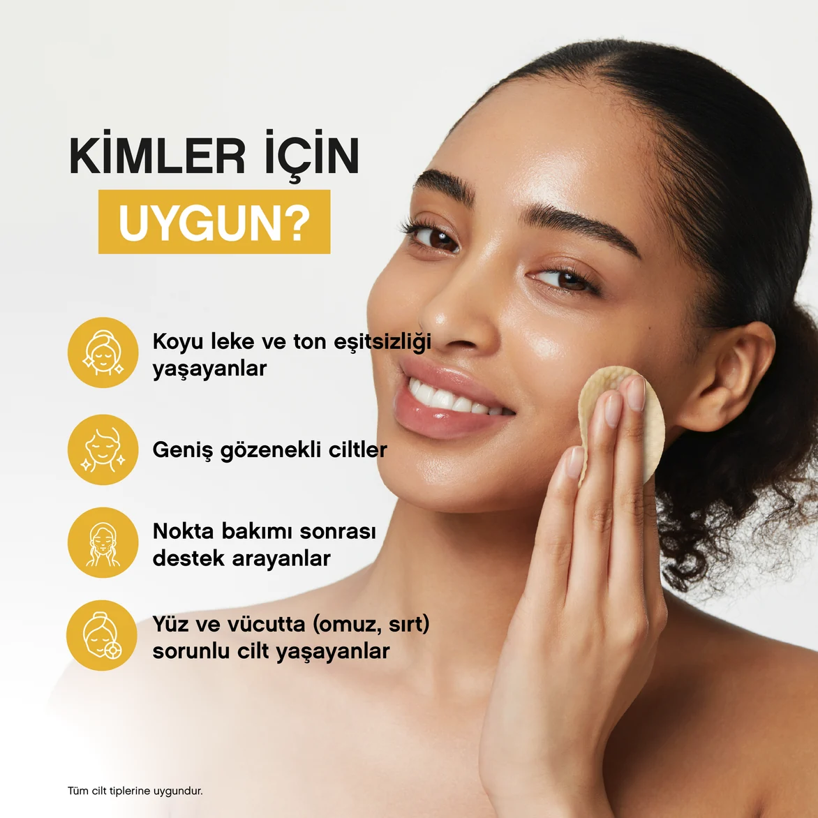 Kojıc Acıd Turmerıc Tonıc Pad Kojik Asit Zerdeçal Tonik Pedi