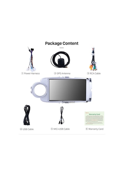 Toyota Yarıs 2012-2018 Multimedya Navigasyon Usb Kamera Carplayer 4 Ram 64 Rom