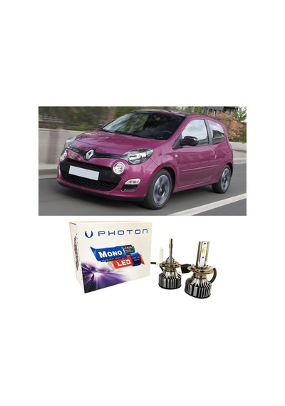Renault Twingo Uzun+kısa Far Ampulü H4 Mono Yeni Seri Beyaz 2007-2014