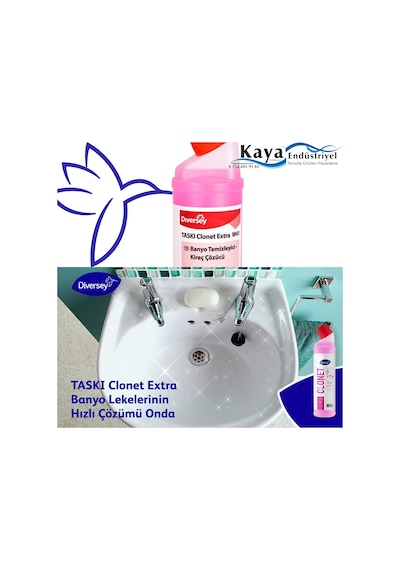 Diversey Taski Clonet Extra W41 Banyo Temizleyici ve Kireç Çözücü 750 ML